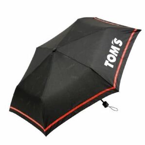 トムス ロゴが浮き出る撥水折りたたみ傘TOM‘Sアンブレラの画像1