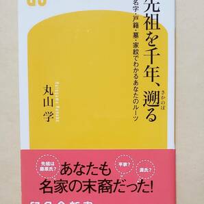 【即決・送料込】先祖を千年、遡る 名字・戸籍・墓・家紋でわかるあなたのルーツ 幻冬舎新書 丸山学の画像1