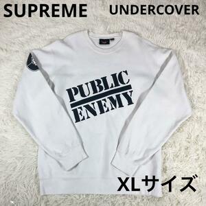 Supreme×UNDERCOVER PUBLIC ENEMY 白　XL