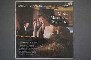 【J-176】 US盤 LP / ジャッキー・グリーソン /Jackie Gleason / Music, Martinis, And Memories / W-509