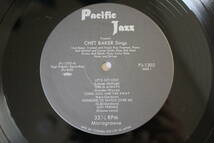 【J-191】 (美盤) LP / チェット・ベイカー / Sings And Plays With Bud Shank, Russ Freeman And Strings / PJ-1202_画像3