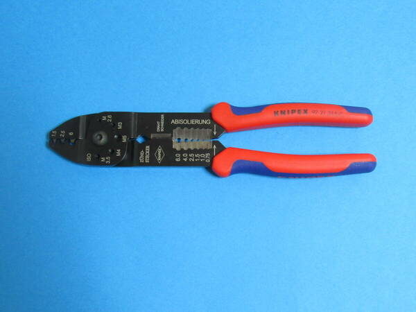 KNIPEX 9721 215C（クニペックス）圧着ペンチ 