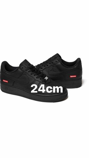 Supreme × Nike Air Force 1 Low "Black"