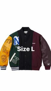 Supreme x MM6 Maison Margiela Split Varsity Jacket 