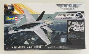 送料350円〜 希少 中袋未開封 未組立品 Revell レベル 1/72 F/A-18 ホーネット TOPGUN/トップガンマーベリック イージークリックキット