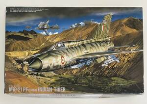 送料510円～ 希少 中袋未開封 未組立品 FUJIMI フジミ 1/72 ミグ MiG-21 PF 後期型 フィッシュベット インディアンタイガー