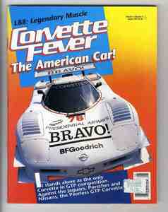 【d1482】89.8 Corvette Fever／1969 シボレーコルベット L88、1984 コルベット・オーナーズサーベイ、コルベット GTP、...
