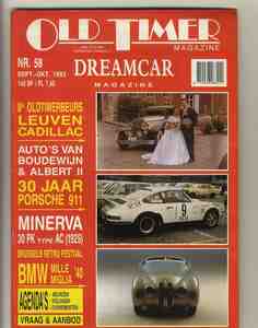【d1534】1993.9・10 OLD TIMER MAGAZINE/DREAMCAR MAGAZINE NR.58／ポルシェ911の30年、1940 BMW328ミレミリア、...