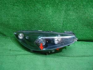  Peugeot 308 ABA-T75F02 right headlight (Mogee EW54 CCB3)