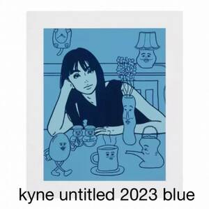 Kyne & Noncheleee untitled 2023 blue