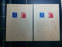 0303F75 日本切手　日本国憲法施行×5　立太子礼記念×4　小型シートまとめ_画像2