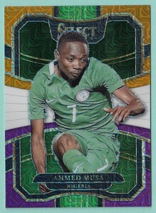 PANINI SELECT SOCCER 2017/18 PRIZM No.58 AHMED MUSA アーメド・ムサ PRIZM パラレル　ナイジェリア