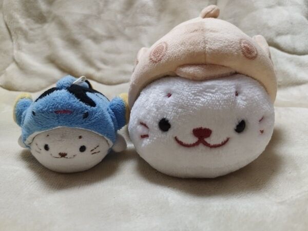 しろたん 2種類 ぬいぐるみ マスコット