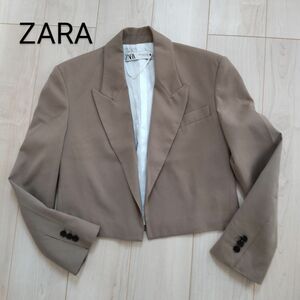 ZARA ショート丈 テーラージャケット　XS