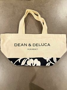 【レア】ハワイ限定DEAN&DELUCA ハイビスカス　トートバッグ　ディーンアンドデルーカ　Hawaii