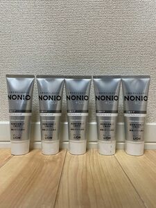 ライオン NONIO ノニオ プラス ホワイトニング　歯磨き粉　130g 5個