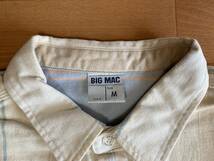 新品BIG MAC×FREAK'S STOREビッグマック/別注ヘビーネルシャツ/フリークスストアフランネルシャツチェックシャツオーバーサイズシャツ_画像2