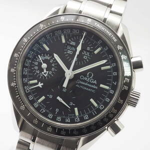 オメガ スピードマスター マーク40 コスモス Ref,175.0084 Cal,1151 OMEGA Speedmaster トリプルカレンダー自動巻 黒 メンズ[56984955-AV1