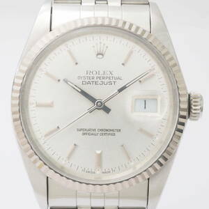 ロレックス オイスターパーペチュアル デイトジャスト Ref,16014 ROLEX OYSTER DATEJUST Cal,3035 自動巻 メンズ 男性 腕時計[8757665-AE8