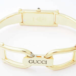 グッチ 1500 Cal,280.002 GUCCI クォーツ ゴールド×シェル文字盤 バングルウォッチ レディース 女性 腕時計[0343832-AI8の画像3