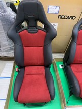 【新品】日産 GT-R NISMO MY17 純正シート 2脚セット RECARO 運転席 助手席_画像3