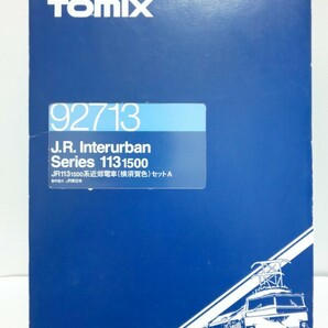 【ジャンク品】Tomix トミックス 92713 JR113-1500系近郊電車（横須賀色） 12両セット（113系 横須賀線 総武快速線 スカ色）の画像1