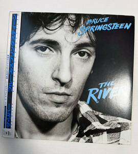 国内盤 帯付 LP 2枚組 ブルース・スプリングスティーン／ザ・リバー ダブルジャケット　BRUCE SPRINGSTEEN/THE RIVER