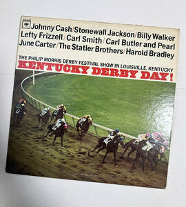 USプロモ盤 LP Kentucky Derby Day! Johnny Cash他 VA カントリー