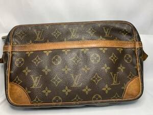 THR-210　LOUIS VUITTON　ルイヴィトン　モノグラム　コンピエーニュ23　M51847　クラッチバッグ　セカンドバッグ