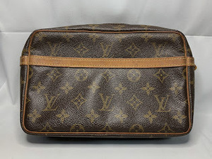 THR-212　LOUIS VUITTON　ルイヴィトン　モノグラム　コンピエーニュ23　M51847　クラッチバッグ　セカンドバッグ