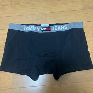 TOMMY JEANS トミーヒルフィガー　メンズボクサー　黒 L ボクサーパンツ メンズインナー　男性下着