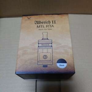 ☆VAPEFLY Alberich II MTL RTA Black vape アトマイザー☆