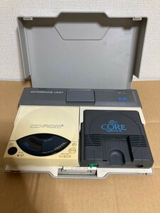NEC PC engine interface unit IFU-30A CD-ROM2 system CDR-30A PC engine core graphics PI-TG3
