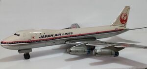 ATCアサヒ玩具 日本航空ボーイング747型 ジャンボジェット機 ブリキ