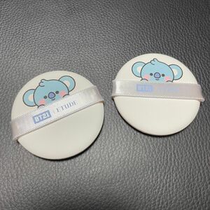 ETUDE HOUSE エチュードハウス　クッションファンデ　パフ　BT21 ファンデーション用　KOYA RM