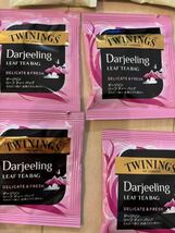 新品　TWININGS TWG TEA トワイニング　紅茶　ティーバッグ　14個セット　カモミール　ダージリン　イングリッシュブレックファースト　_画像3