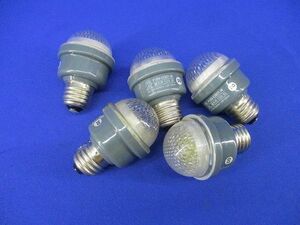 屋外用LEDサイン球 E26(5個入) P18W-E2601-W