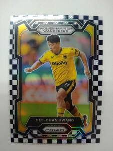 PANINI 2023-24 PRIZM PREMIER LEAGUE No.206 HEE-CHAN HWANG BLACK & WHITE CHECKER PARALLEL 特価即決 黄喜燦 ファン ヒチャン