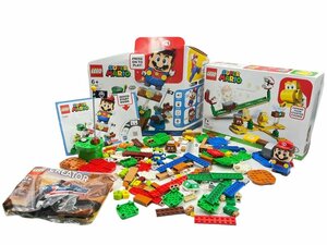 1 スタ ～ 美品 LEGO レゴ スーパーマリオ マリオと冒険のはじまりスターターセット パックンフラワーのバランスチャレンジ 本体 現状品