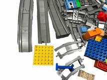 【1円スタート】現状品 LEGO レゴ duplo デュプロ デラックストレインセット 10508 おもちゃ ユニセックス 134個 電車 線路 ブロック_画像8