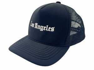 【美品】LOS ANGELES YOSEMITE キャップ トゥモローランド ブラック トラッカーキャップ 帽子 黒 ヨセミテ 後ろメッシュ サイズ調整可能