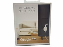 新品 未使用 Google グーグル Chromecast with GoogleTV 4K GA01919-JP ストリーミング端末 本体 クロームキャスト テレビ 配信動画_画像3