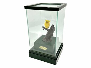 トモハッピー コレクション!! 大淵光則 純金製 フクロウ K24 1000 GOLD OWL by MITSUNORI 純金 梟像 縁起物 おたから鑑定団/Youtube掲載品