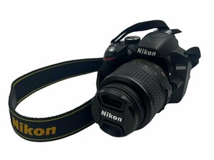 Nikon ニコン D3200 デジタル一眼レフカメラ ブラック 18-55mm 1:3.5-5.6G VR 標準ズームレンズ 2416万画素 コンパクト 光学式 3インチ