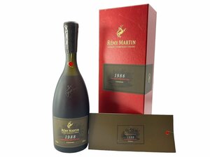 美品 REMY MARTIN レミーマルタン 1988 プルミエクリュ ヴィンテージ お酒 ブランデー コニャック 古酒 700ml アルコール 45％ 本体