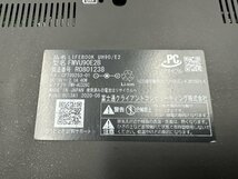 FUJITSU LIFEBOOK 富士通 ノートPC パソコン FMVU90E2B Core i7-10510U メモリ 8GB ストレージ SSD 512GB GPU3.8GB Windows 11 ジャンク品_画像7