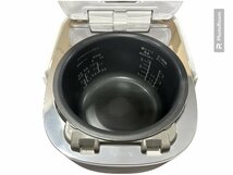 美品 Panasonic パナソニック 可変圧力IHジャー炊飯器 SR-MPW102 2023年製 ホワイト系 おどり炊き 5合炊き 本体 家電 大火力IH 高品質_画像9