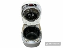 美品 Panasonic パナソニック 可変圧力IHジャー炊飯器 SR-MPW102 2023年製 ホワイト系 おどり炊き 5合炊き 本体 家電 大火力IH 高品質_画像7