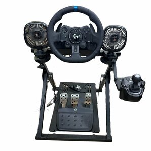 店頭直接引取限定 Logicool ロジクール G923 Racing Wheel & Pedal TRUEFORCEレーシングホイール ペダル ハンドルコントローラー ハンコンの画像2