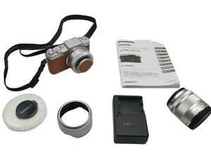◎Panasonic パナソニック Lumix ルミックス ミラーレス一眼デジタルカメラ DMC-GF7W マイクロフォーサーズマウント JPEG/RAW